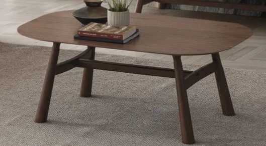 Product img 1, Lizbon Ahşap Ayaklı Orta Sehpa